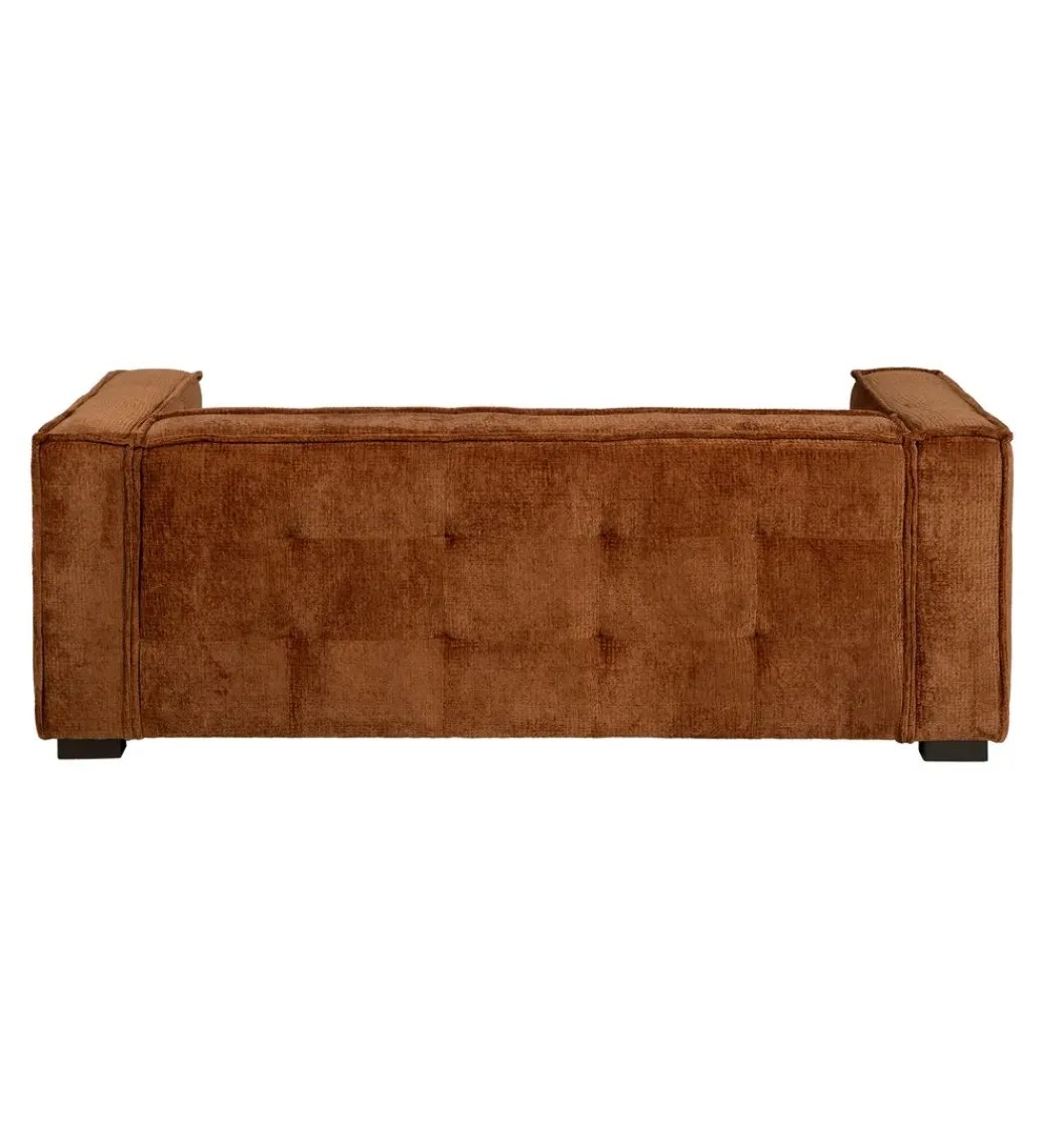 DENZO Sofa SIBARIS 218 cm ceglasta