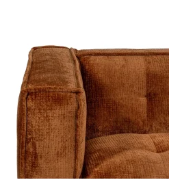 DENZO Sofa SIBARIS 218 cm ceglasta