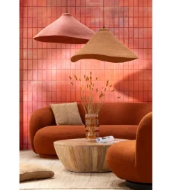 J-Line Sofa SNOW 234 cm pomarańczowa