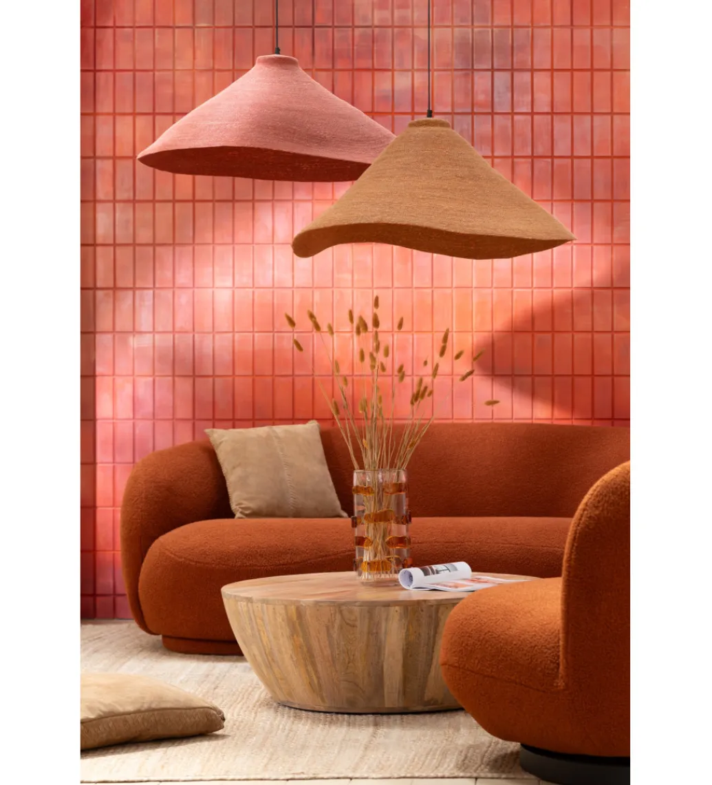 J-Line Sofa SNOW 234 cm pomarańczowa