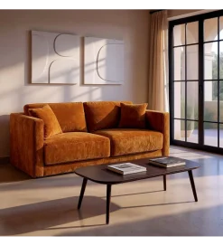 Zona-Design Sofa trzyosobowa MEFO 210 cm taupe