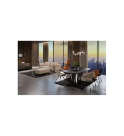 KDesign Sofa VICTOR 233 cm beżowa