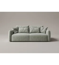 Comforteo Sofa z funkcją spania PARIS 222 cm taupe/szary