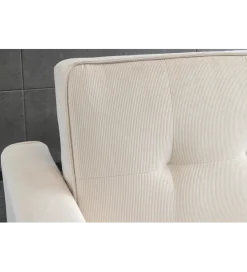 Invicta Interior - przedsprzedaż Sofa z funkcją spania SMART 180 cm cord beżowy