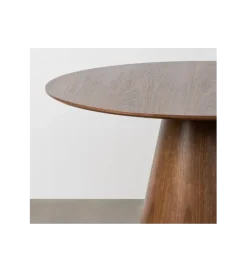 Zona-Design Stół AFAKA 120 cm brązowy