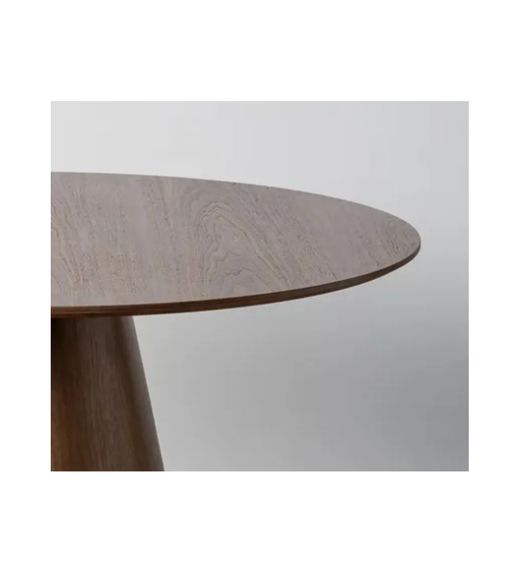 Zona-Design Stół AFAKA 120 cm brązowy