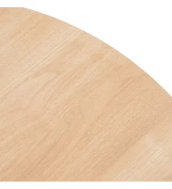 Zona-Design Stół AGARA 100 cm biały naturalny blat