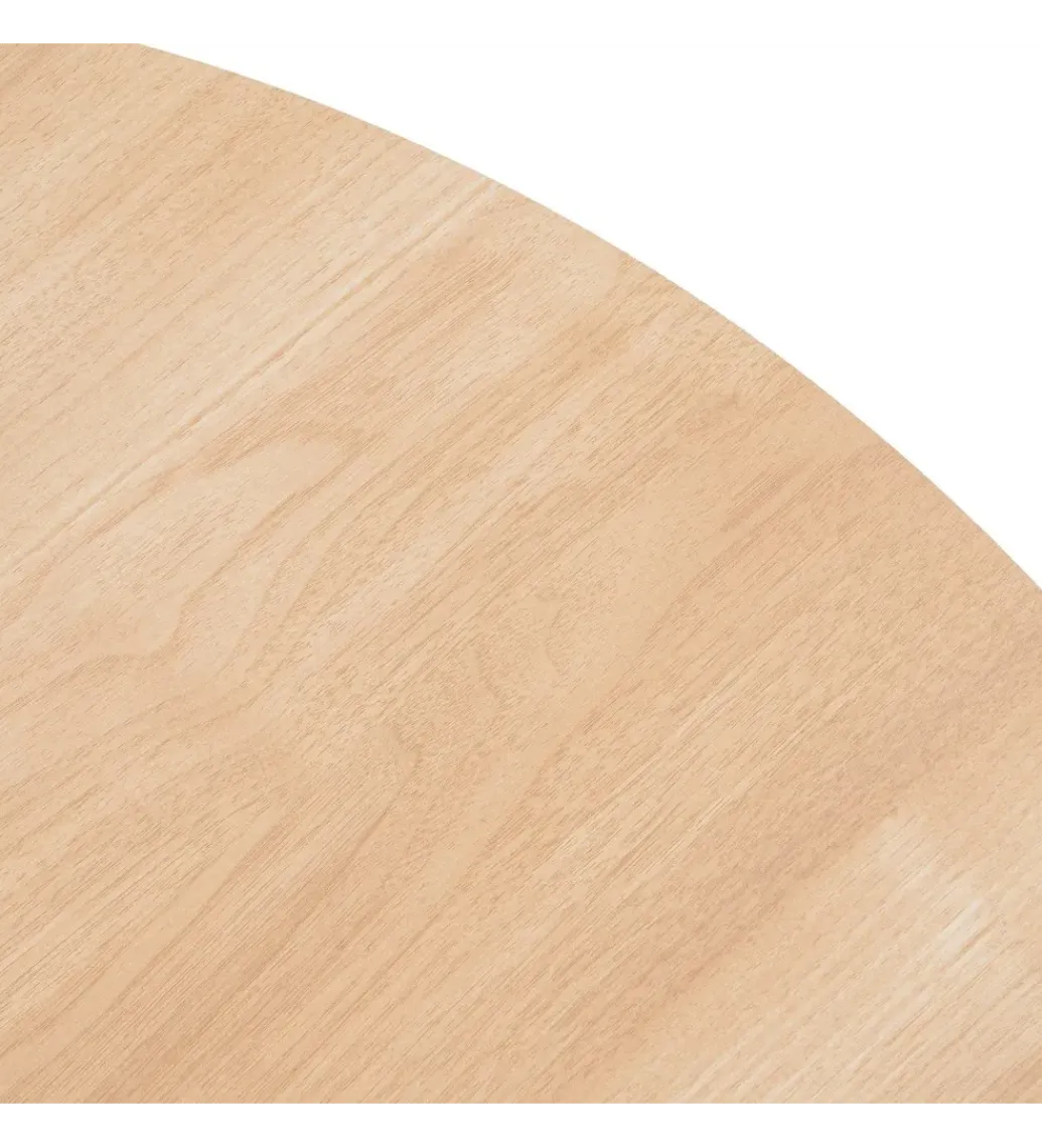 Zona-Design Stół AGARA 100 cm biały naturalny blat