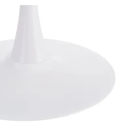 Zona-Design Stół AGARA 100 cm biały naturalny blat