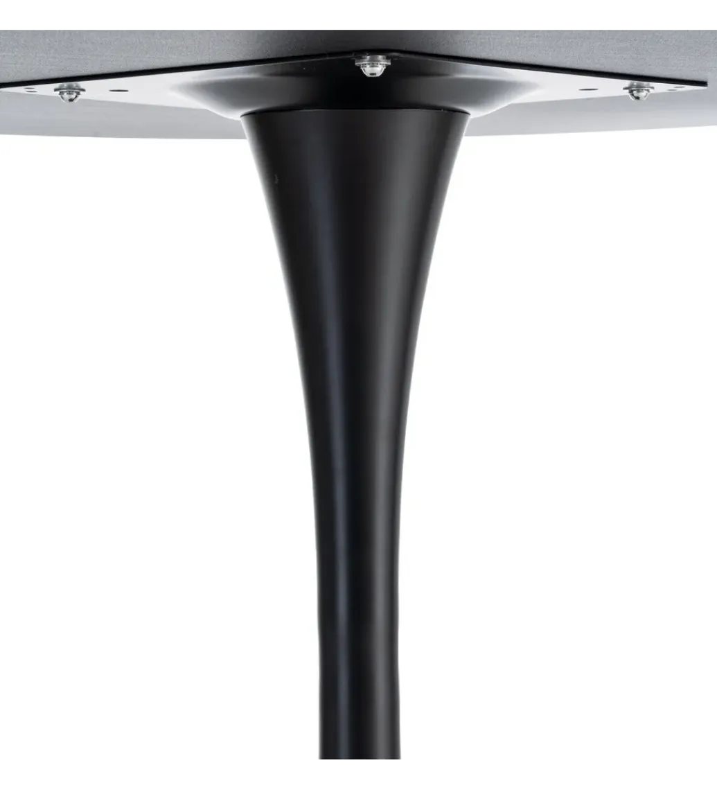 Zona-Design Stół AGARA 100 cm czarny