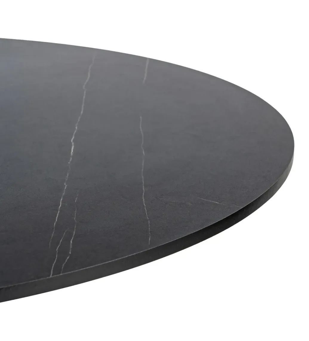 Zona-Design Stół AGARA 100 cm czarny