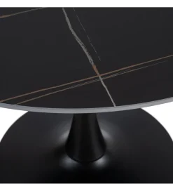 Zona-Design Stół AGAT 100 cm czarny