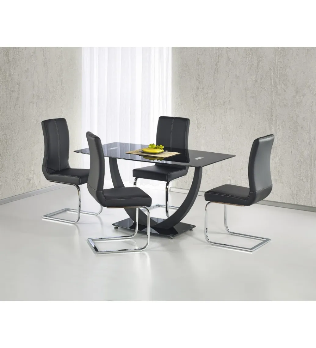 Halmar Stół ANTON 140 cm czarny