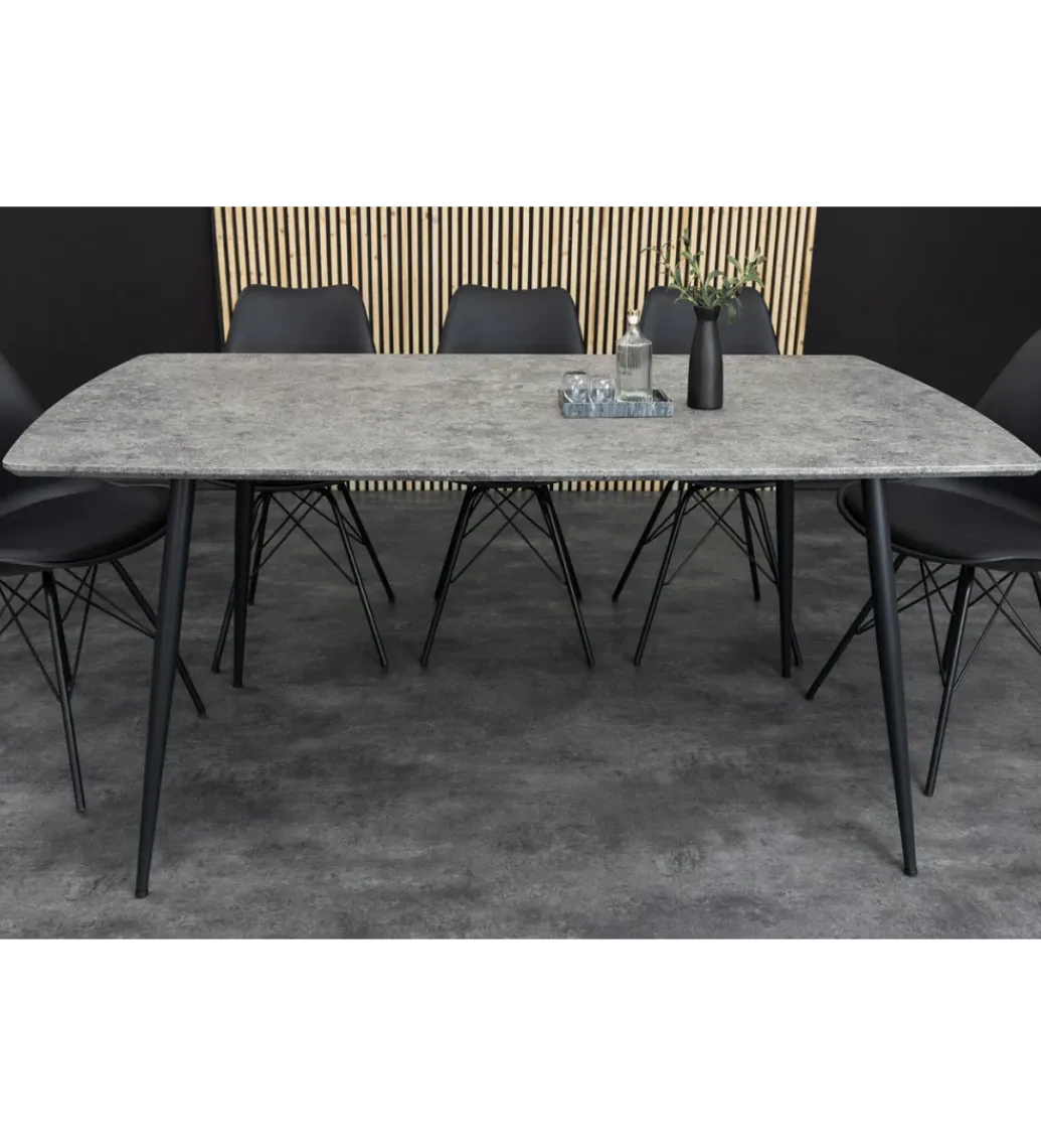 Invicta Interior Stół APARTMENT 140 cm szary