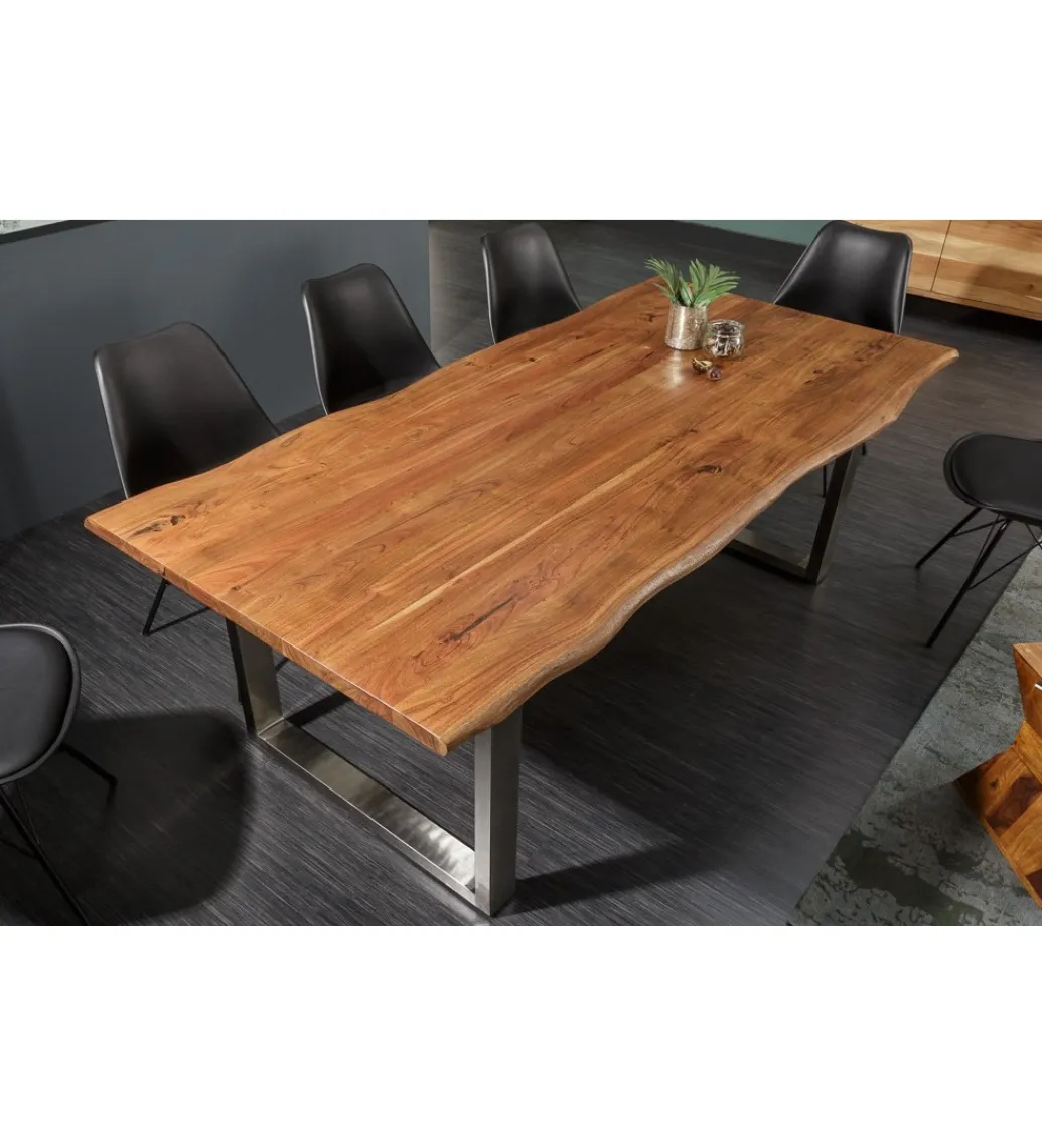 Invicta Interior Stół ARKTYKA Mammut 180 cm drewno akcja honey
