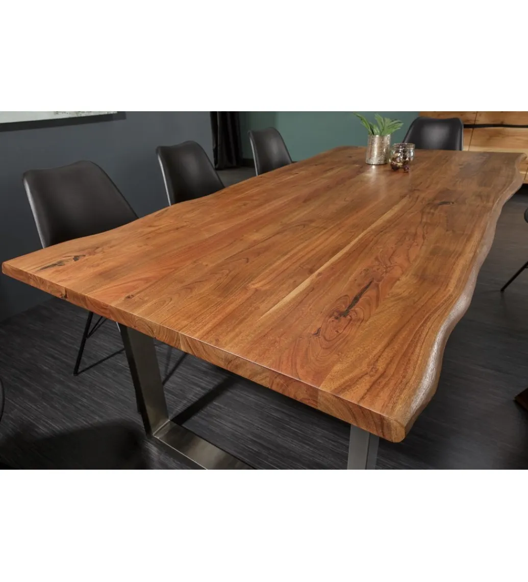 Invicta Interior Stół ARKTYKA Mammut 180 cm drewno akcja honey