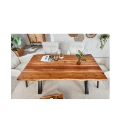 Invicta Interior Stół ARKTYKA Mammut X 160 cm drewno akacja