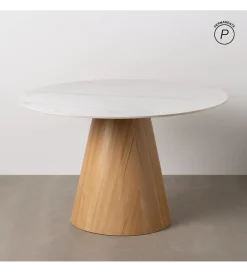 Zona-Design Stół ARPYK 120 cm naturalny blat ceramika