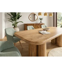 Invicta Interior Stół ART DECO 240 cm drewno mango naturalny