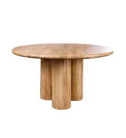 Invicta Interior Stół ART DECO 140 cm drewno mango nautralny