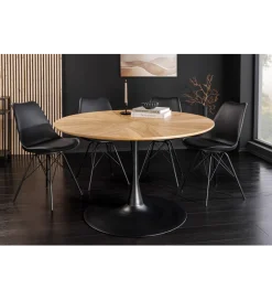 Invicta Interior Stół ATELIER 120 cm kolor naturalnego dębu
