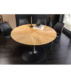 Invicta Interior Stół ATELIER 120 cm kolor naturalnego dębu