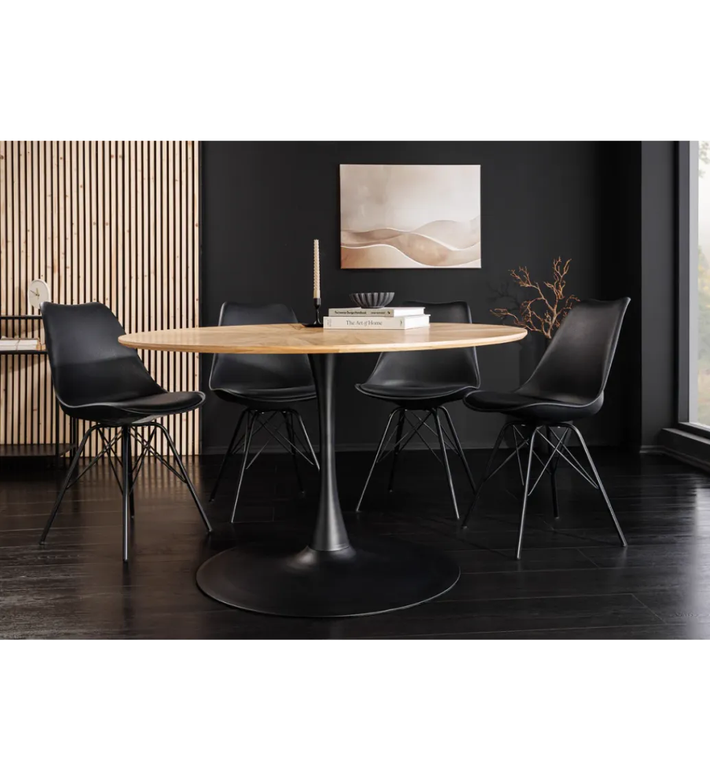 Invicta Interior Stół ATELIER 120 cm kolor naturalnego dębu