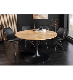 Invicta Interior Stół ATELIER 120 cm kolor naturalnego dębu