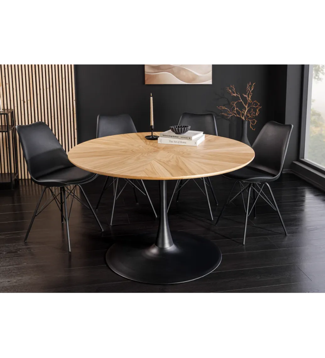 Invicta Interior Stół ATELIER 120 cm kolor naturalnego dębu
