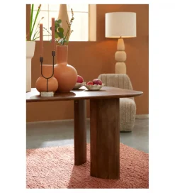 L&L Stół AYMARA 220 cm drewno akcja brązowy