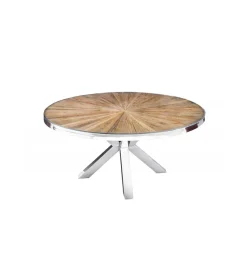 Invicta Interior Stół Barracuda 140 cm drewno teak