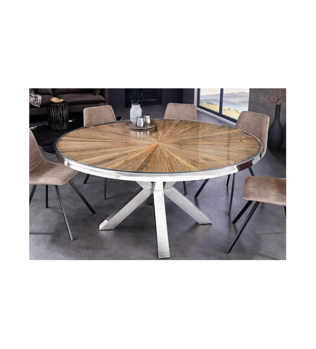 Invicta Interior Stół Barracuda 120 cm drewno teak
