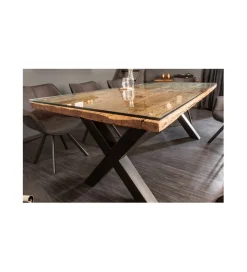 Invicta Interior Stół Barracuda X 220 cm drewno teak