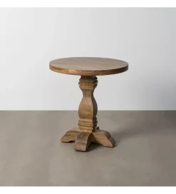 Zona-Design Stół BENAM 65 cm drewno mango naturalny