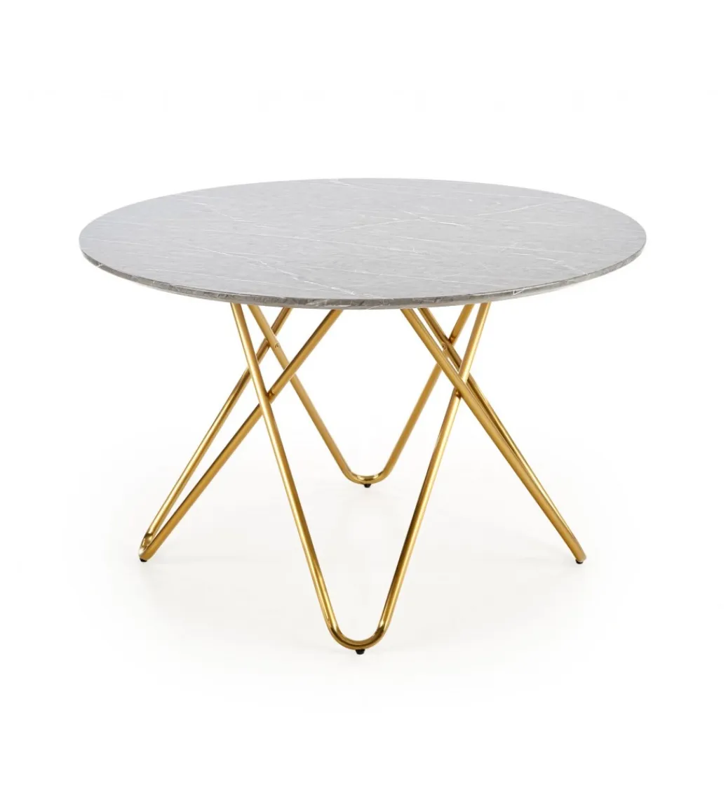 Halmar Stół Bonello 120 cm w optyce szarego marmuru