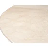 LF-Design Stół Brix Bottecino 130 cm Marmur Drewno mango