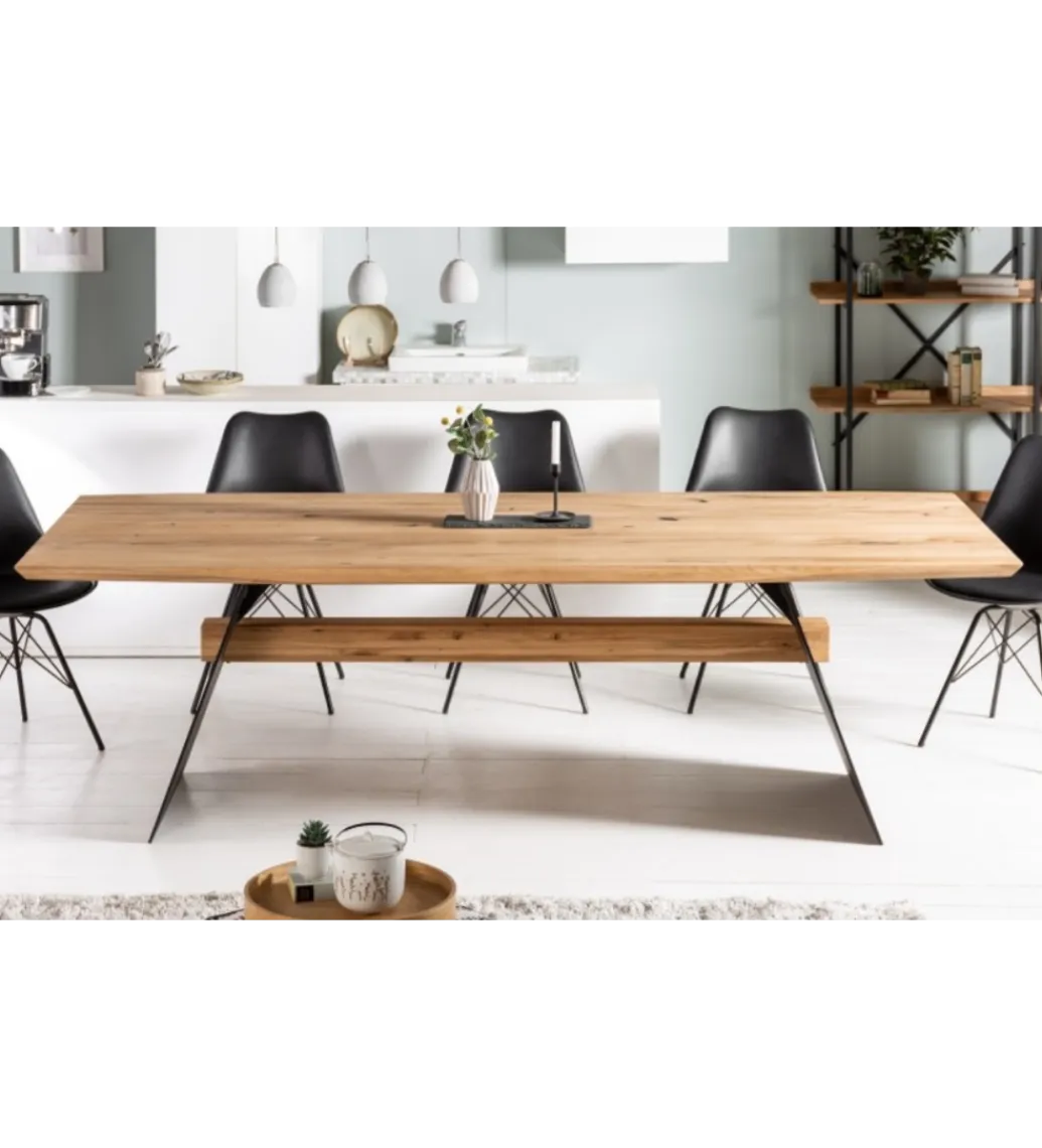 Invicta Interior Stół CHALLLENGER 240 cm drewno dąb dziki