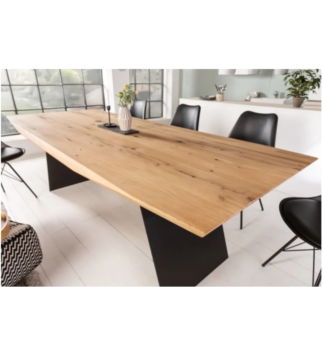 Invicta Interior Stół CHALLLENGER 240 cm drewno dąb dziki