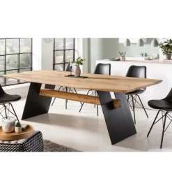 Invicta Interior Stół CHALLLENGER 240 cm drewno dąb dziki