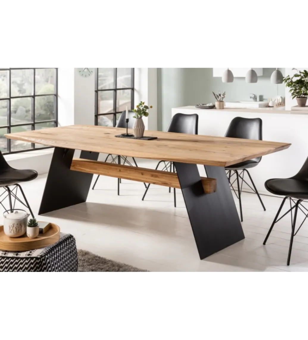 Invicta Interior Stół CHALLLENGER 240 cm drewno dąb dziki
