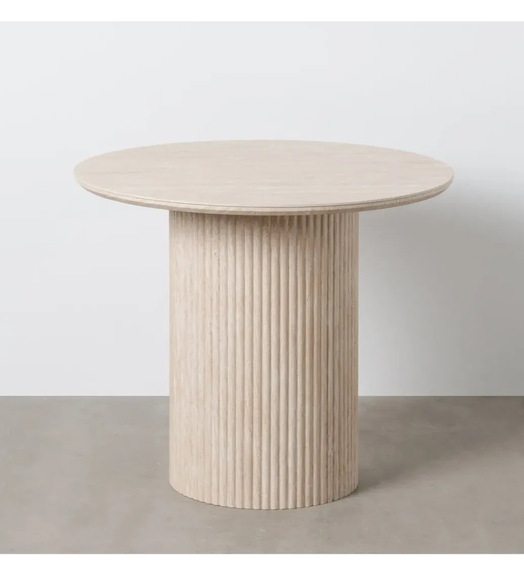 Zona-Design Stół COMEDOR 90 cm w optyce marmuru