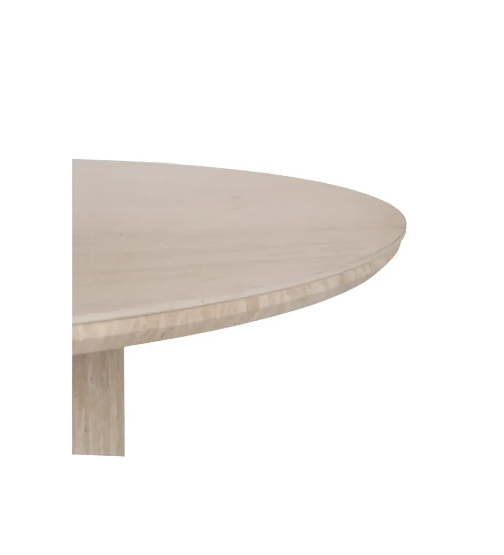Zona-Design Stół COMEDOR 90 cm w optyce marmuru