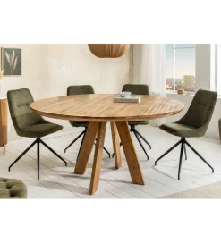 Invicta Interior Stół Craft ART WOOD 120 cm drewno mango naturalny