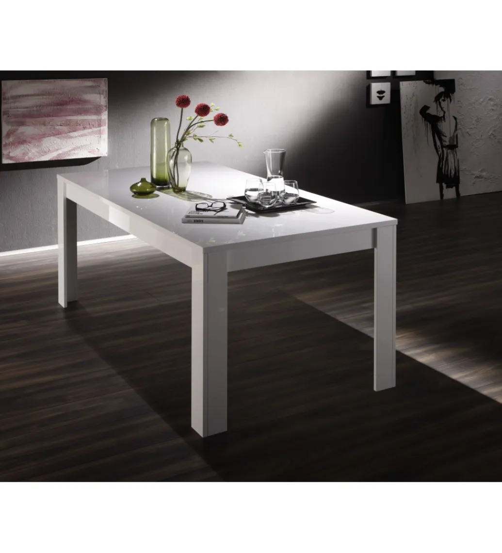 MCA Linia Włoska Stół DAMA 180 cm x 90 cm biały