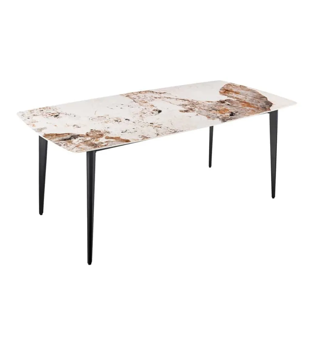 Invicta Interior Stół DYLAN 180 cm ceramika w optyce marmuru