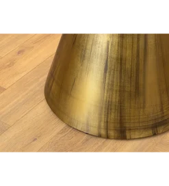 Invicta Interior Stół ELEGANCIA 100 cm biały marmuru