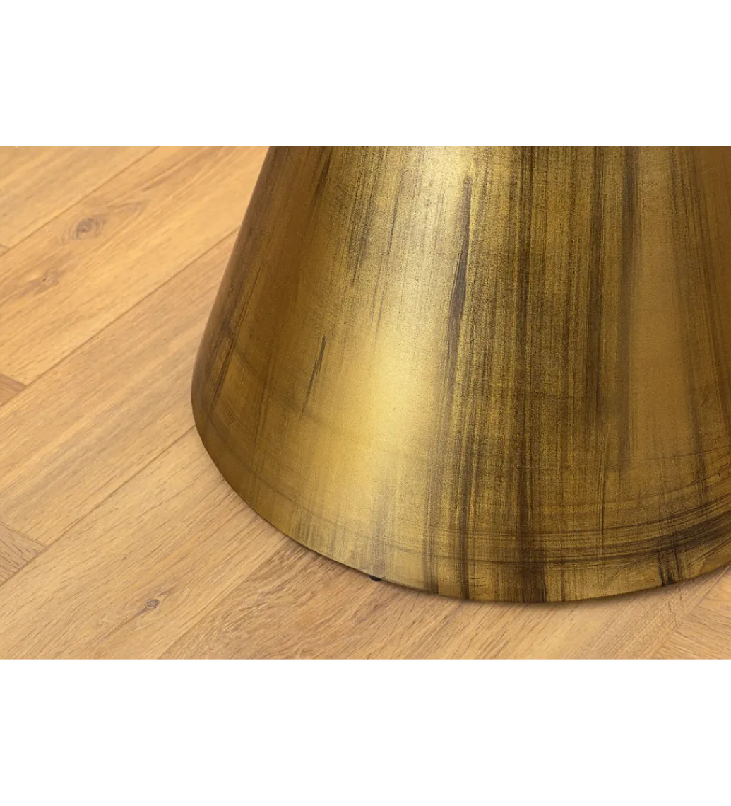 Invicta Interior Stół ELEGANCIA 100 cm biały marmuru