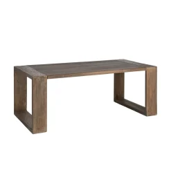 DENZO Stół ELMATO 200 x 100 cm drewno wiązu