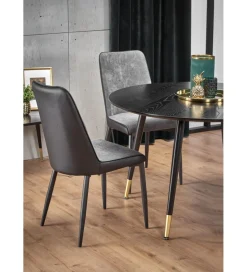 Halmar Stół EMBOS 120 cm czarny