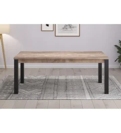 MCA Stół EMILE 200 cm w optyce dąb tytoniowo-brązowy